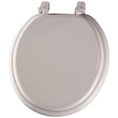 Bemis TY-0366922 Bemis Toilet Seat Round Front With Cover Wood; White